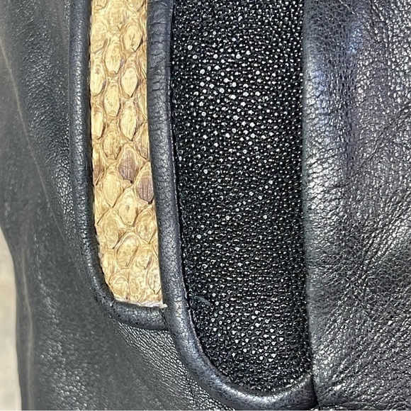 Khirma Eliazov Sinclair Bag Stingray and Python panels - Picture 10 of 15